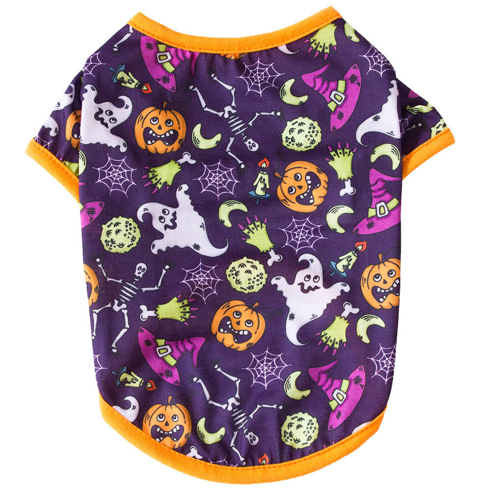 Halloween Series of New Printed Pet Clothes