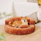 Luxe Diamond Velvet extraíble cama ortopédica para perros con almohada - Dreamnest