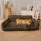 Gran lavable esponjoso ortopedic ortopedic suave almohada de almohada de perros camas de perro-snozy sueño
