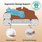 Luxe Diamond Velvet extraíble cama ortopédica para perros con almohada - Dreamnest
