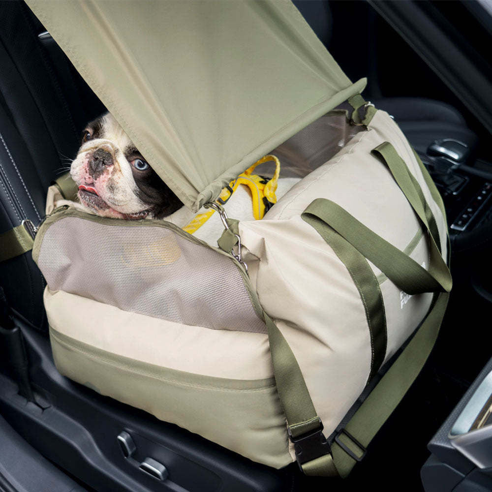 Asiento de asiento de autos de refuerzo para perros transpirable por el agua: Pup Rover