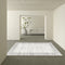 Alfombra de sala de estar de estilo wabi-sabi