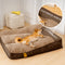 Cama de amortiguación de perros de protección de columna de columna de arañazos grande y grueso personalizado