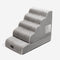 2 in 1 Fluffy Plush Sponge Detachable Pet Stair＆Bed - CreamyRamp