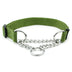 Collar de perro de la cadena deslizante de nylon multicolor