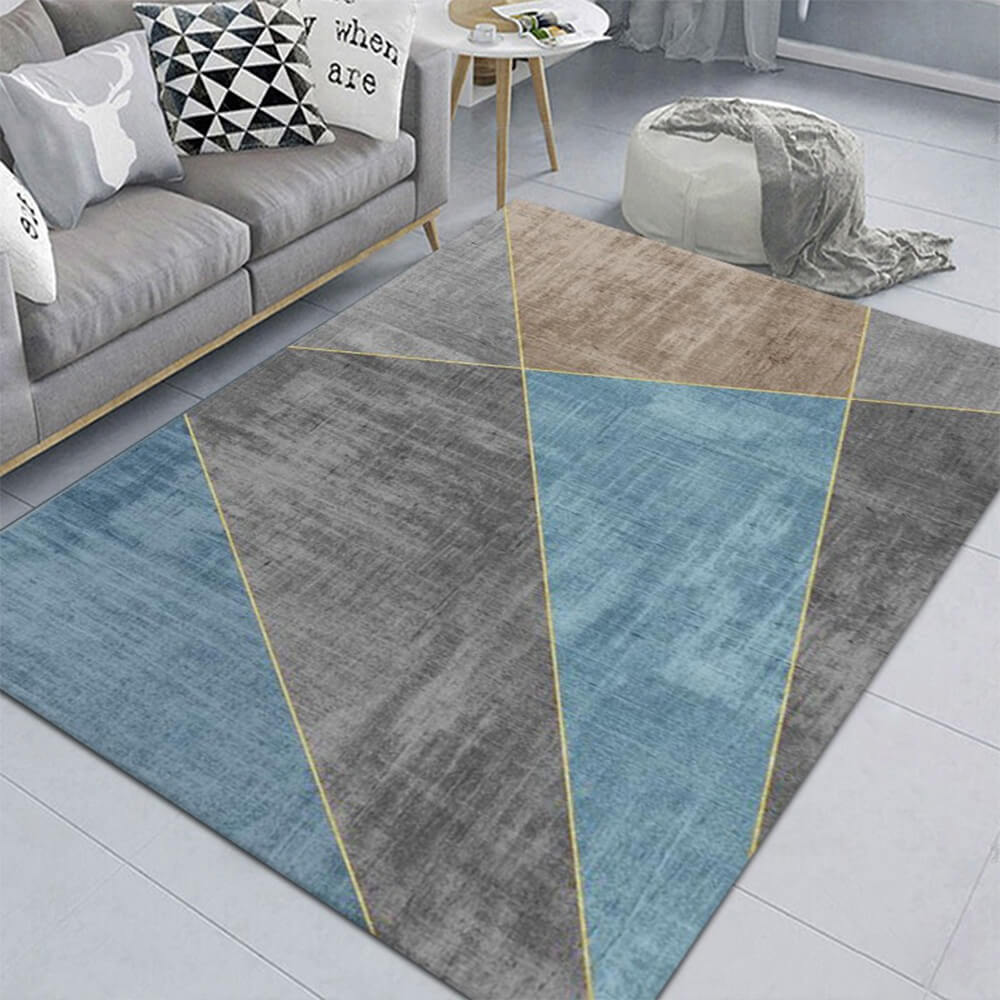 Chic Minimalist Living Room Pet Carpet with Unique Design