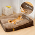 Precio especial - Cama de amortiguación de perros de protección de columna de columna resistente a los rasguños grandes y gruesos