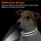 Collar de perro de nylon de seguridad reflectante ajustable