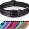 Collar de perro de nylon de seguridad reflectante ajustable