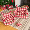 Amusement Park Fashion Plaid Thickened Plush Dog Sofa Bed