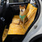 Cubierta de asiento para perros impermeable de estampado de palma de Areca - encanto tropical