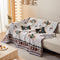Protección de muebles de patrones bohemio decoración del sofá de sofá de los sofá cubierto de desgaste