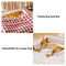 Cama clásica de perros ergonómico a cuadros a cuadros - expandible lavable