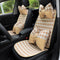 Rombo clásico <tc>Color</tc> Juego completo de fundas antideslizantes para asientos delanteros de coche a juego