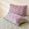 Juego de cama con estilo de algodón de algodón de doble capa