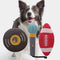 Micrófono Plush Toy de perro interactivo de entrenamiento chillido duradero