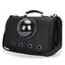 Bolsa portadora de cáter de cato transparente transpirable de cuero clásico