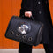 Bolsa portadora de cáter de cato transparente transpirable de cuero clásico