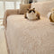 Patrón marroquí reversible chenille gato-srratch resistente cubierta de sofá de tiros