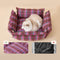 Capacita de cuadra Buted Button y Cat Bed Button Button y Cat Bed Button.