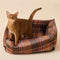 Capacita de cuadra Buted Button y Cat Bed Button Button y Cat Bed Button.