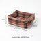 Capacita de cuadra Buted Button y Cat Bed Button Button y Cat Bed Button.