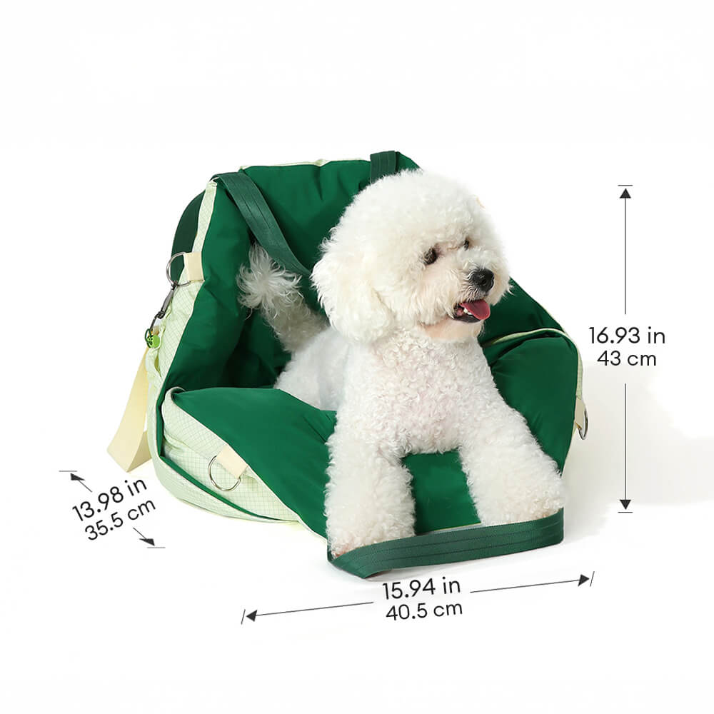 Portable Waterproof Foldable Dog & Cat Travel Car Seat Backpack