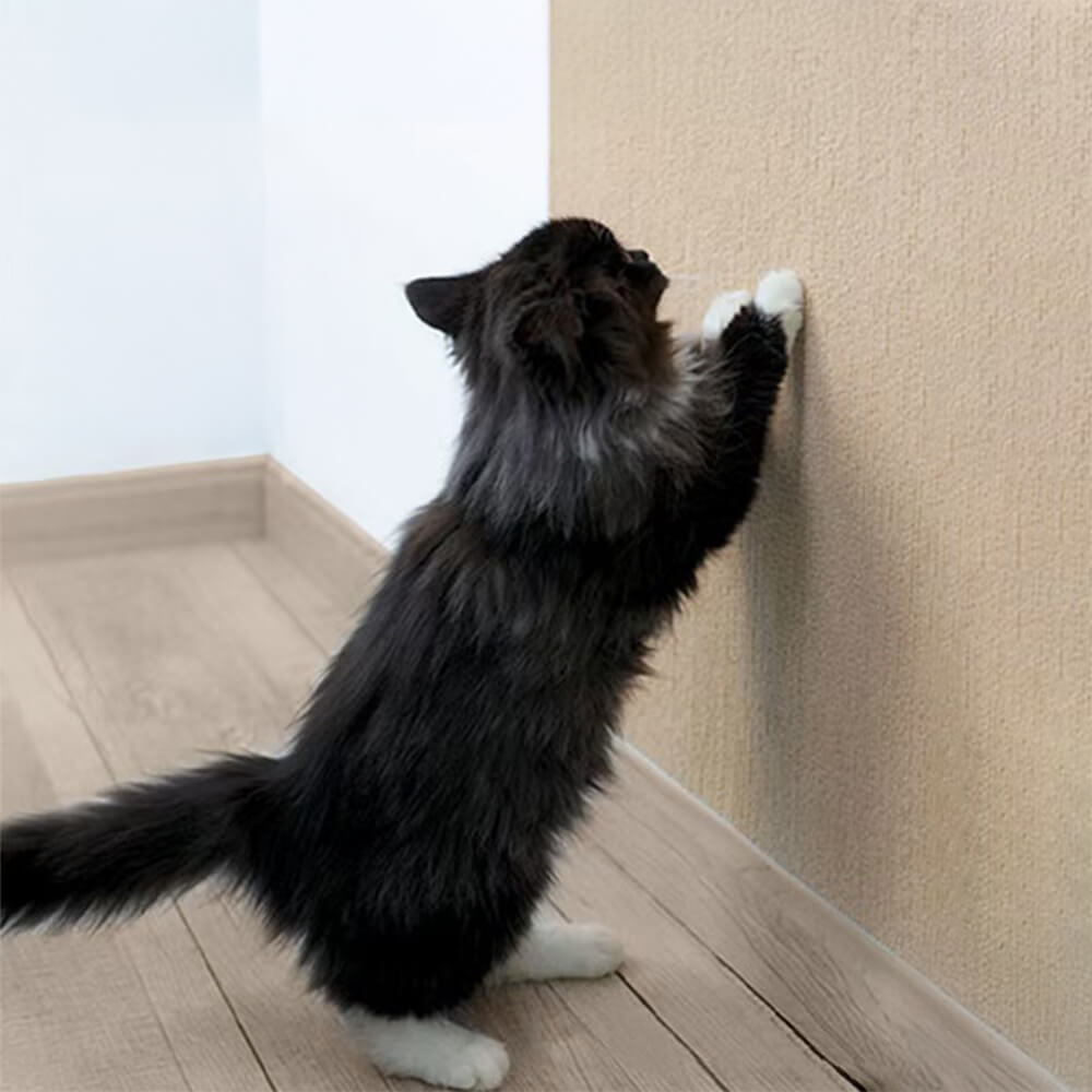 Self-Adhesive Flocked Anti-Scratch Cat Climbing Wall Scratching Board