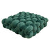 Square suave textura tejida almohada decorativa de cojín para el hogar