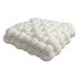 Square suave textura tejida almohada decorativa de cojín para el hogar