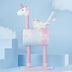 Casa de gato multifuncional de unicornio caprichoso y árbol de gato rascador