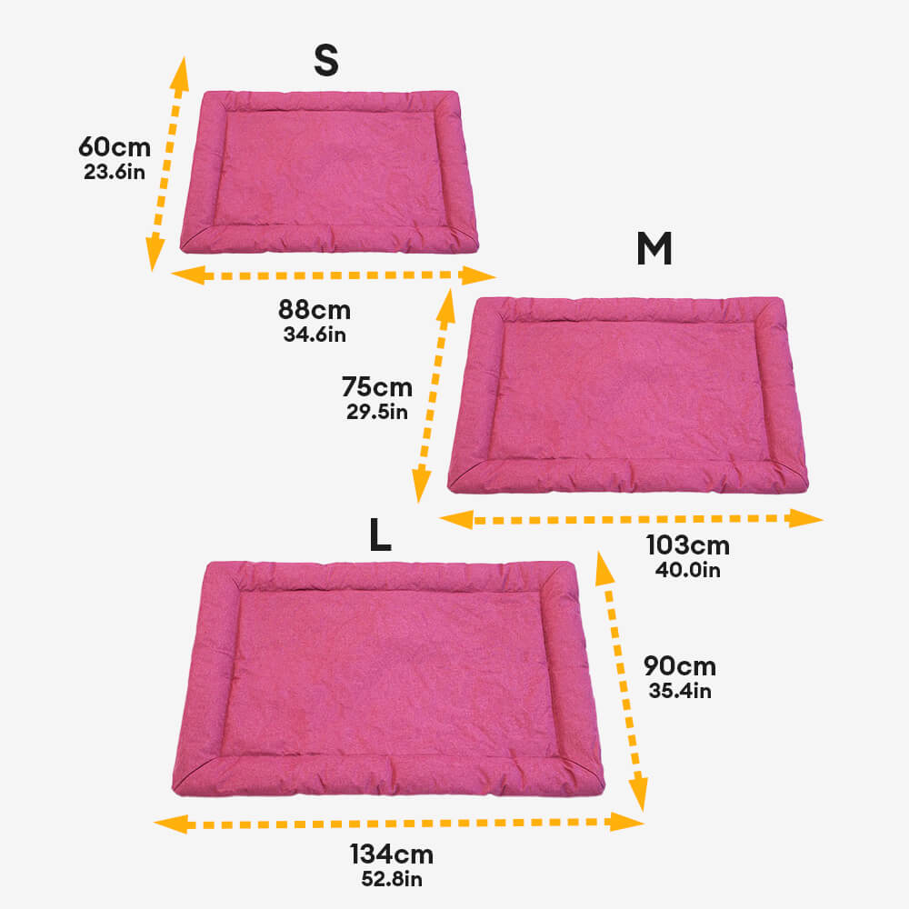 Outdoor Utility Style Waterproof Foldable Pet Mat for Car and Camping
