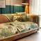 Floral Chenille All-Seaons sin deslizamiento de la cubierta del sofá de decoración del hogar