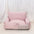 Luxury Houndstooth Cotton-Linen All Seasons Comfort Comfort Dog & Cat Sofa Bed