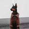 Chaqueta de perro aviador vintage con forro de oveja - cálido y elegante