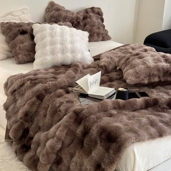 Faux Fur Luxury Plush Plush Pet Maneta Human Maneta