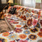 Floral Soft Polar Fleece Full Wrap Stretch Magic Couch Couch Couch