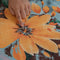 Floral Soft Polar Fleece Full Wrap Stretch Magic Couch Couch Couch
