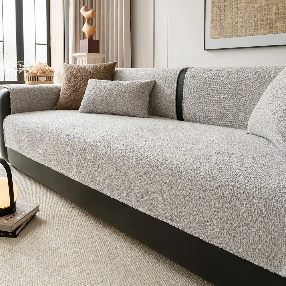 All-Season Breathable Chenille Scratch-Resistant Sofa Protection Couch Cover