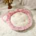 Bear paw peluche esponjoso y cómoda alfombra de mascota de espacio