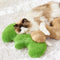 Bone-Shaped Playful Squeaky Dog Toy Pet Pillow