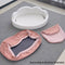 Reparto en forma de nube Reversible Reversible Berna de perros y gatos sin deslizamiento