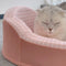 Reparto en forma de nube Reversible Reversible Berna de perros y gatos sin deslizamiento