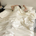 Colcha de seda de hielo enfriante colcha de cama transpirable para la piel con manta