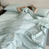 Colcha de seda de hielo enfriante colcha de cama transpirable para la piel con manta