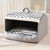 Cozy Cabin Portable Semi-Enclosed Dog Bed with Roof Warming And Durable
