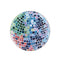 Bola de discoteca <tc>Color</tc> Alfombra redonda de cachemira sintética en bloque