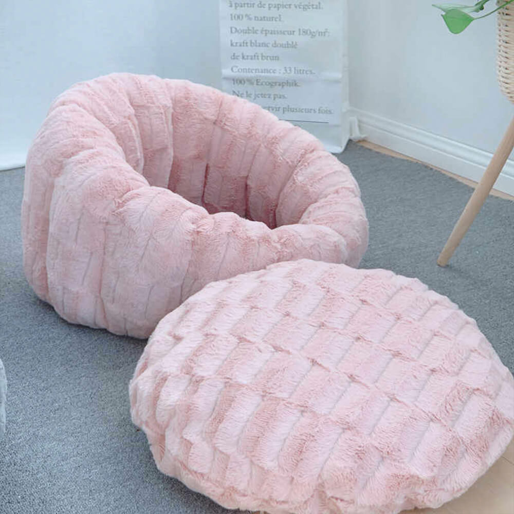 Fluffy Windproof Warm Semi-Enclosed Removable Cushion Dog & Cat Bed