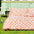 Funky Floral Playful Comfort Cotton Duvet Cover Bed Sheet Set