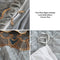 Luxurious Crystal Velvet Borded Borded Bylip Sede Waret Russ con falda de cama
